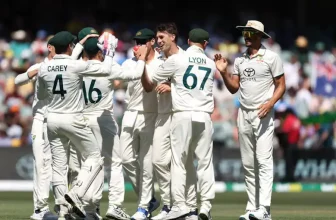 Australia thrashes India by 10 wickets to level series 1-1