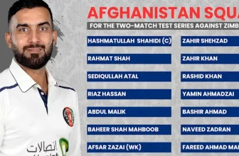 Rashid Khan returns to Afghanistan’s Test squad for Zimbabwe series
