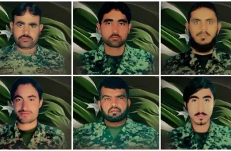 Six soldiers martyred, 22 terrorists killed in KP operations