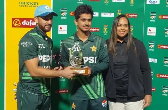 Salman Ali Agha shares ‘Man of the Match’ award with Saim Ayub after thrilling ODI win