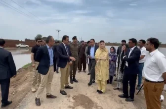 Maryam Nawaz Visits Flood-Affected Nankana Sahib, Announces Relief and Rehabilitation Measures