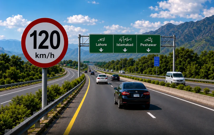 Pakistan restores previous speed limits on motorways and national highways