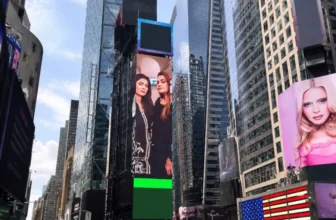 Sabri Sisters Featured on Times Square Billboard Through Spotify Equal Program