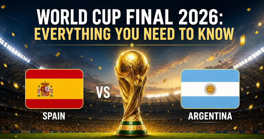 Argentina vs Spain World Cup Final 2026: Pakistan Time, Date, Venue & Where to Watch Live