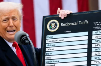 US imposes new tariffs on 60 trading partners over forced labour concerns