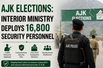 AJK elections: Interior Ministry deploys 16,800 security personnel