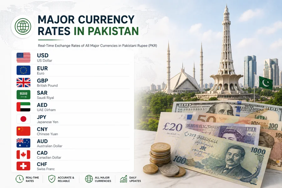 Currency Rates in Pakistan 2026