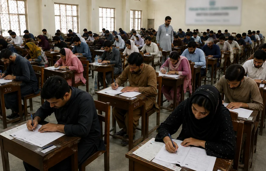 Over 34,000 Candidates Appear in PPSC Written Exams Across Punjab