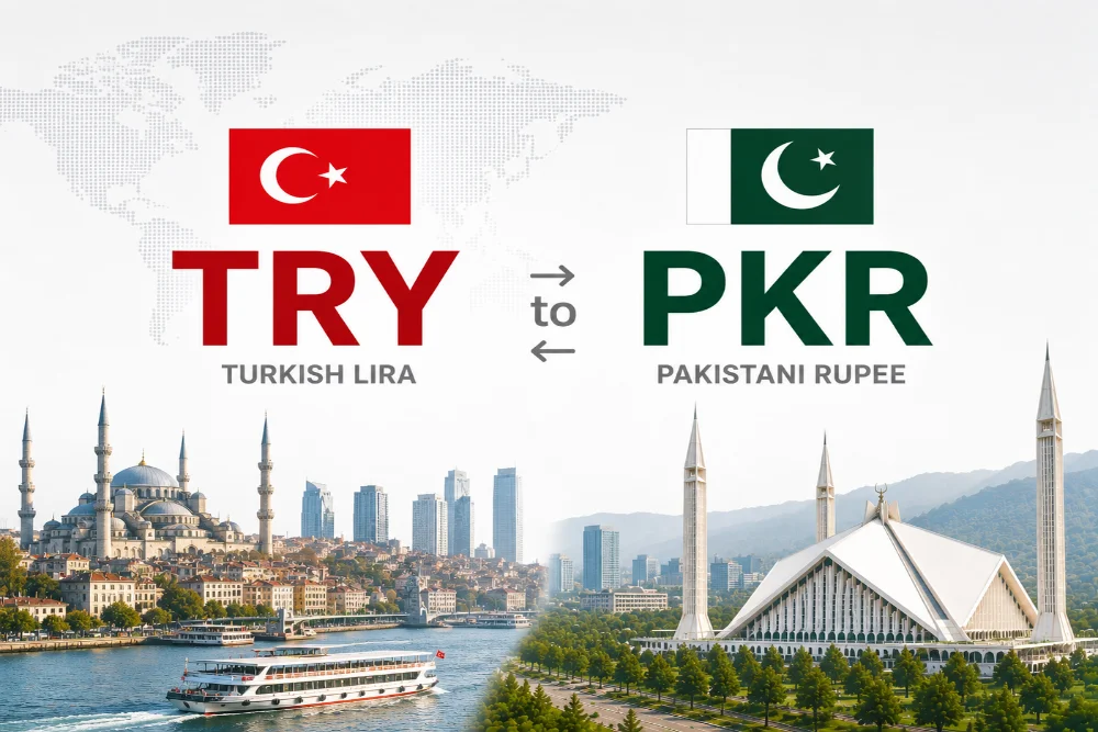 TRY to PKR Rate Today for Turkish Lira against Pakistani Rupees