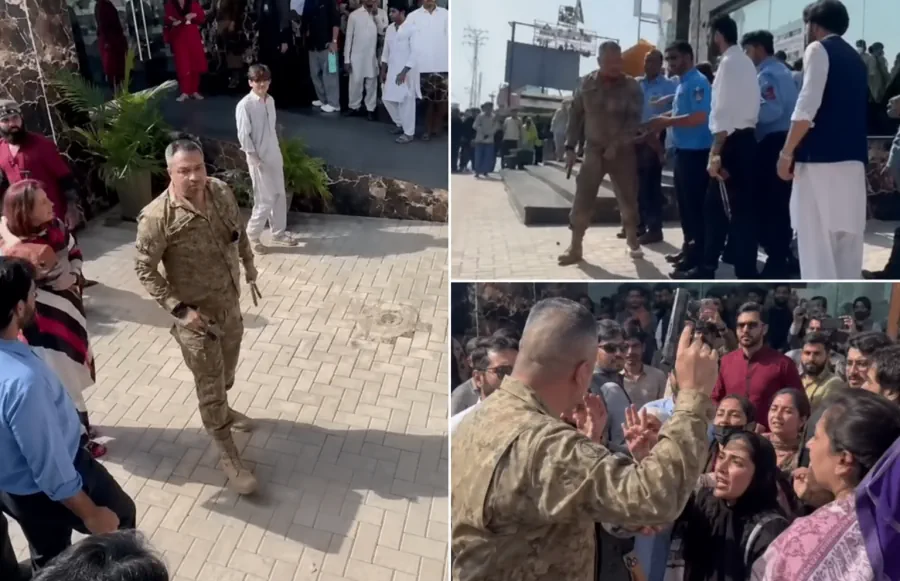 Army Officer, Students Clash During Sarhad University Protest in Islamabad