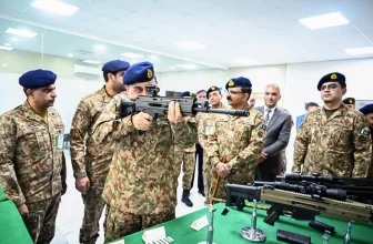 Field Marshal Asim Munir Visits POF Wah, Stresses Defence Self-Reliance
