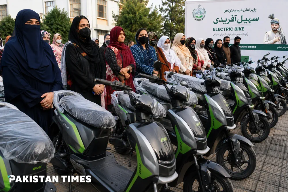 KP Announces Electric Bike Scheme for Working Women and Female Students
