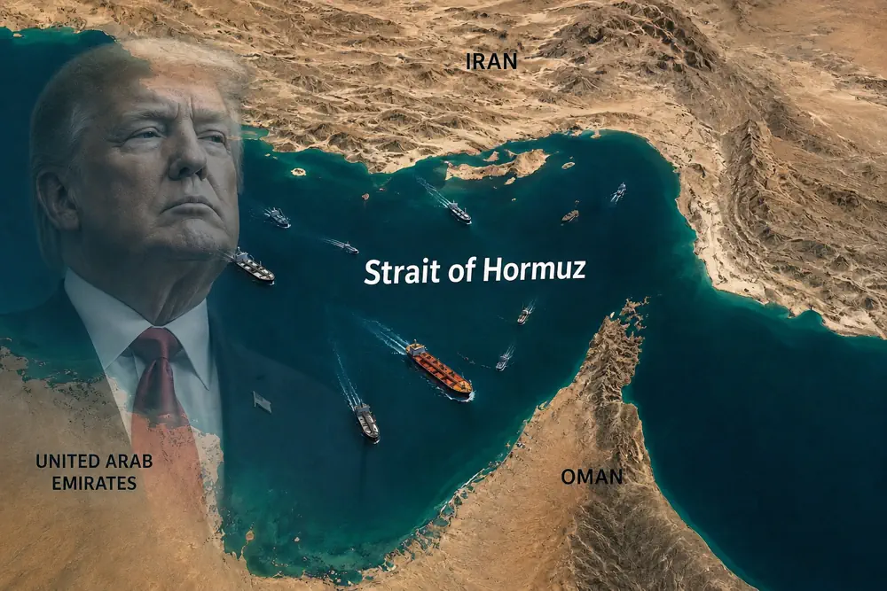 Trump Says US Could Declare Strait of Hormuz its Territory as Iran Rejects Assertion