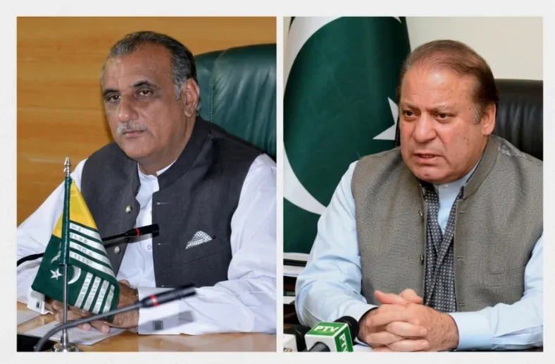 Nawaz Sharif Nominates Dr Najeeb Naqi for AJK President Ahead of September 24 Election