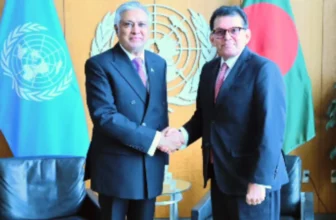 Dar Meets UN General Assembly President, Pledges Pakistan’s Support