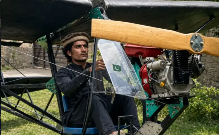 Bajaur Youth to Test His Self-Built Helicopter on September 6