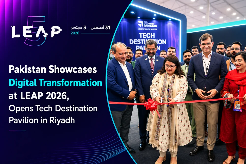 Pakistan Showcases Digital Transformation at LEAP 2026, Opens Tech Destination Pavilion in Riyadh
