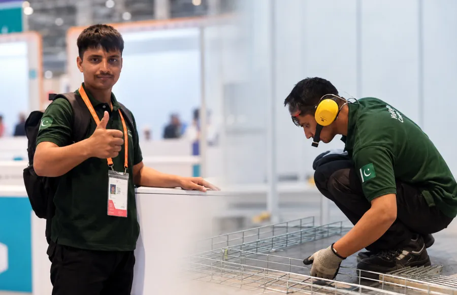 Pakistani Student Mudassar Hussain Competes at WorldSkills Shanghai - Pakistan Times