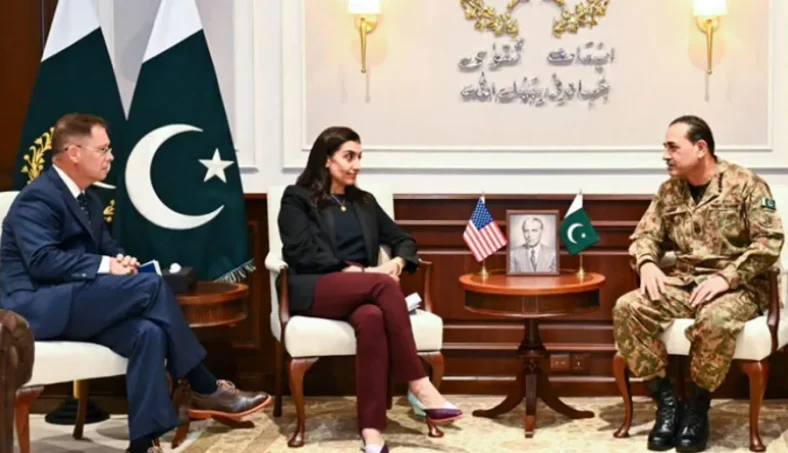 CDF Munir Briefs US Commission on Pakistan’s Role in Afghan Conflict
