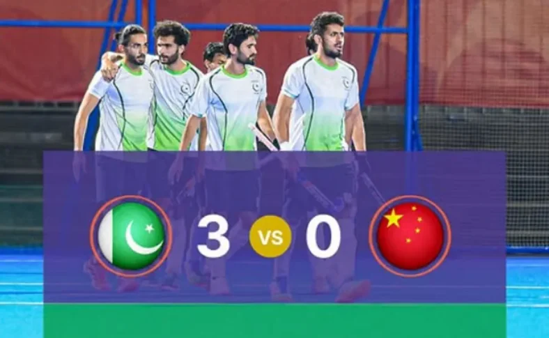 Pakistan Beat China 3-0 for Third Straight Asian Games Hockey Win