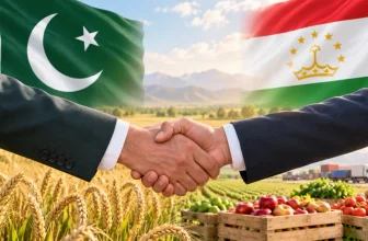 Pakistan, Tajikistan Move to Boost Trade and Agricultural Cooperation