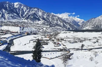 Swat’s Kalam Receives First Snowfall of the Year