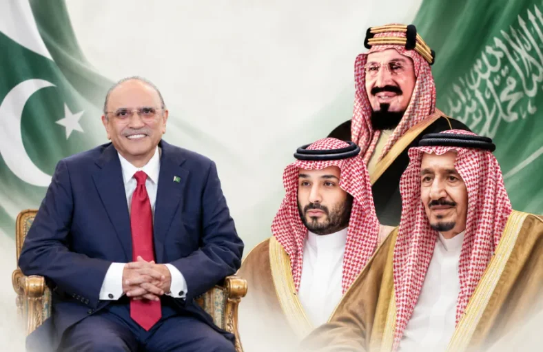 President Zardari Congratulates Saudi Leadership, People on 96th National Day