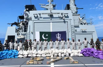 Pakistan Navy seizes narcotics worth $96 million in Arabian Sea