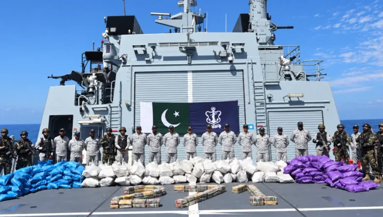 Pakistan Navy seizes narcotics worth $96 million in Arabian Sea