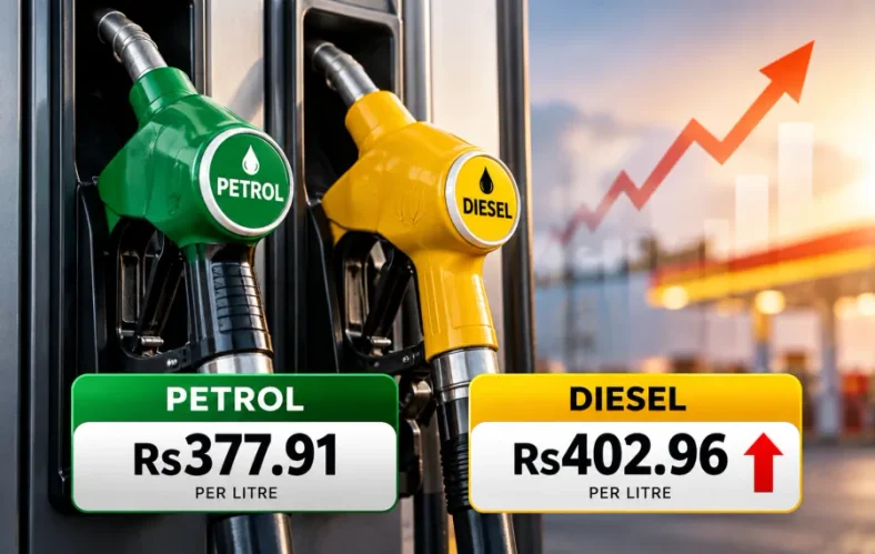 Pakistan Increases Diesel Price to Rs402.96 per Litre, Petrol Remains Unchanged