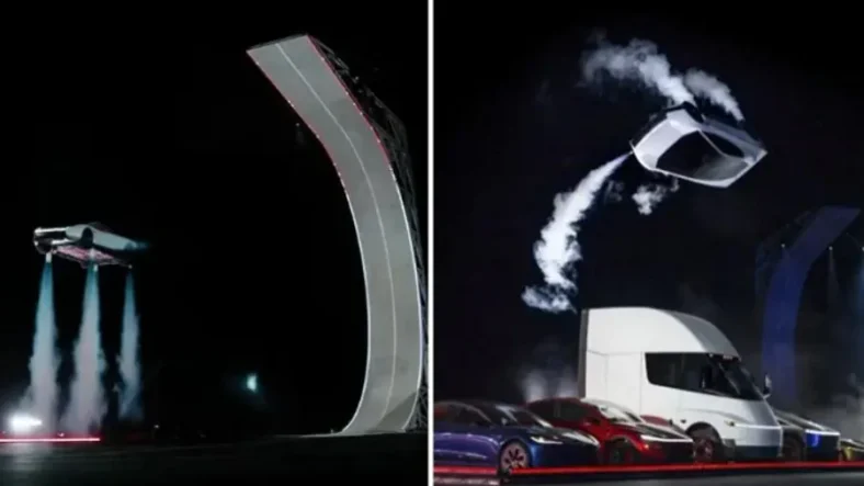 Tesla Roadster takes flight in Musk’s reveal, promises 0–60 mph in under a second