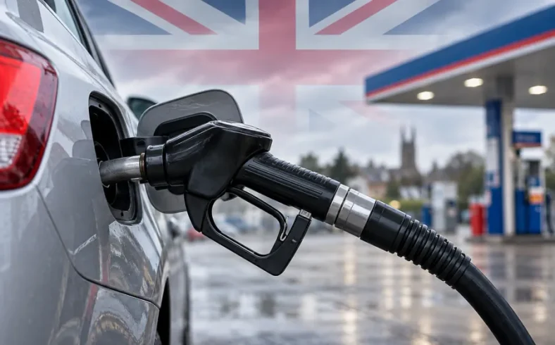 UK average diesel price reaches £2 a litre for first time