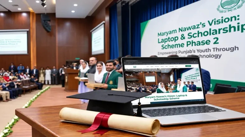 Maryam Nawaz launches second phase of laptop and scholarship schemes, says Azma Bokhari