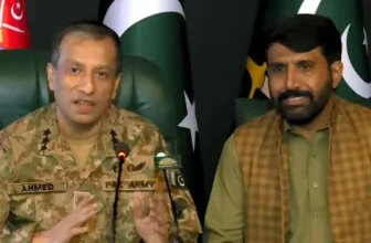 DG ISPR presents retired soldier alive to challenge Indian reports of his death