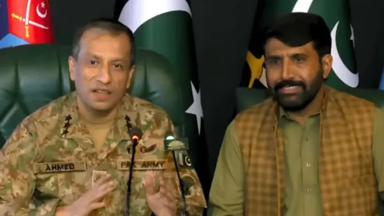 DG ISPR presents retired soldier alive to challenge Indian reports of his death