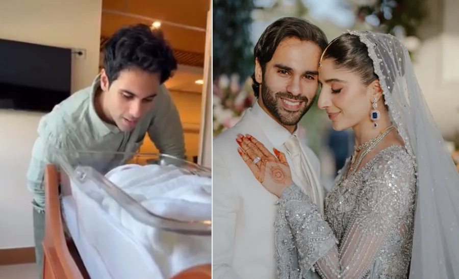 Mawra Hocane and Ameer Gilani welcome their first baby boy