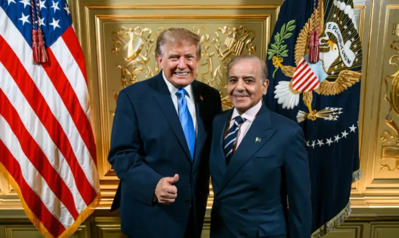 White House releases photos of Shehbaz Sharif meeting Trump at UNGA reception